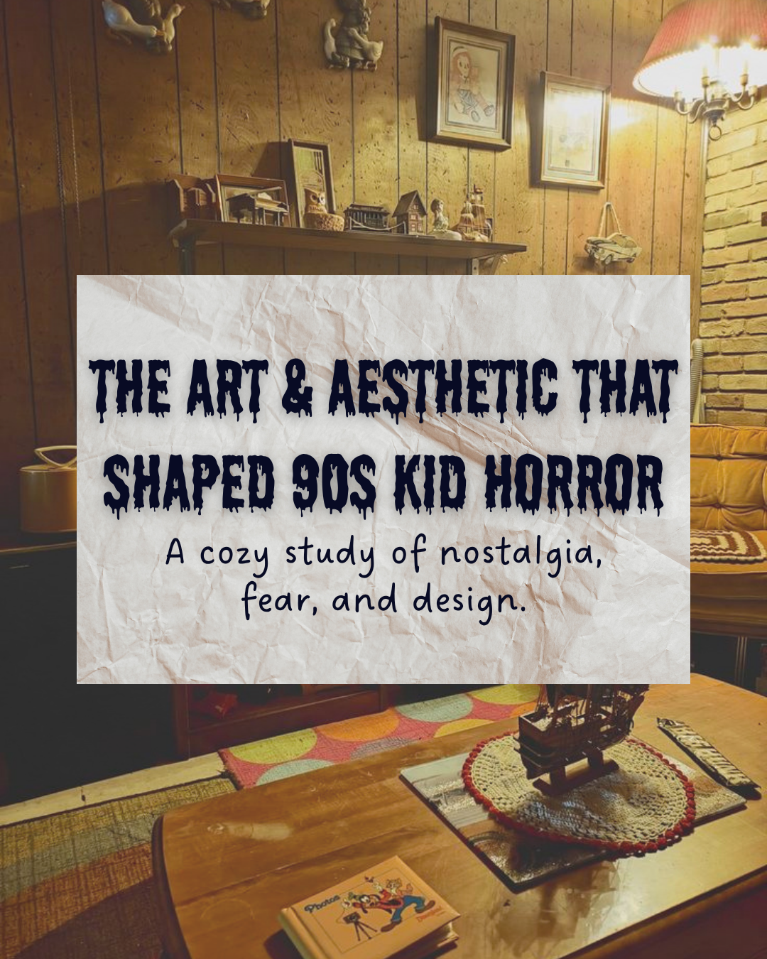 The Art & Aesthetic That Shaped 90s Kid Horror